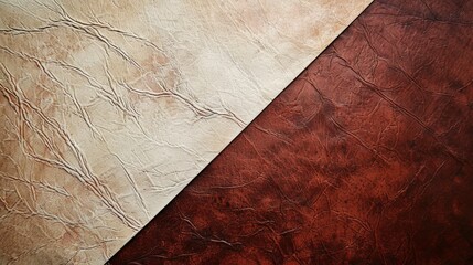 Rich mahogany and ivory textured background, symbolizing depth and refinement.