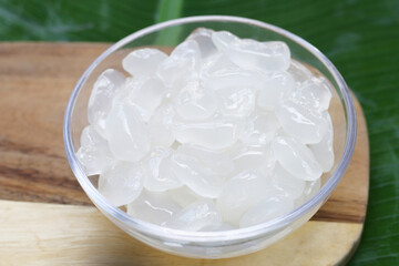 Sugar palm seed in syrup