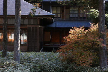 NIKKO Tamazawa Villa , Japan. Tamazawa is an imperial villa once belonged to the Japanese monarchs. High quality photo
