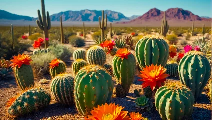 Foto op Aluminium gorgeous cactus and succulents in nature © tanya78