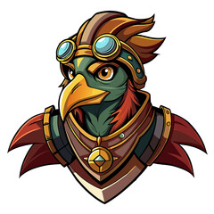 Steampunk Bird Warrior