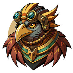 Steampunk Bird Warrior