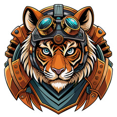 Steampunk Tiger Warrior