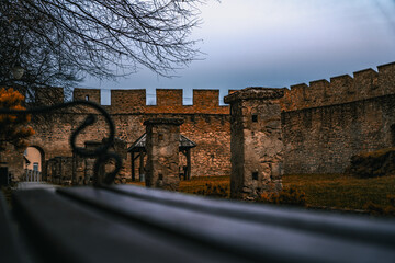 Szydłów mur 