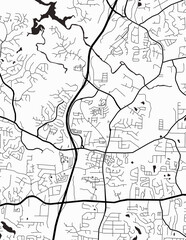 Woodstock Georgia City Map