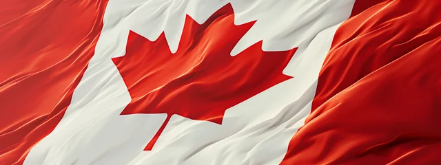 Fotobehang canadian flag © TomAI