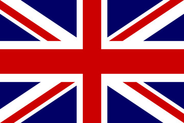 United Kingdom of Great Britain and Northern Ireland vector flag in official colors and 3:2 aspect ratio.