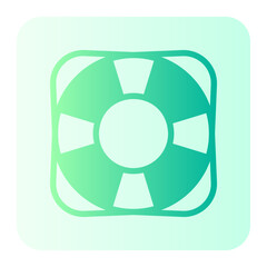 life saving gradient icon