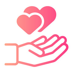 heart gradient icon