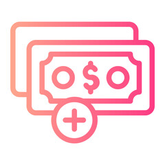 payment gradient icon