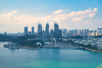  シンガポールのビル群　Buildings at Singapore