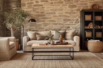 Jute Rugs and Farmhouse Inspiration: Rustic Living Room Ideas for a Cozy Farmhouse Vibe