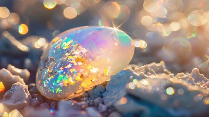  Opal stone gemstone jewelry wallpaper background © Irina