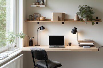 Scandi-Minimalist Home Office Ideas: Embracing a Clutter-Free Desk Space