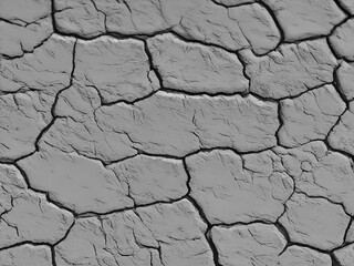 Concrete texture. Cracks in concrete. Cracks on a concrete background. Textured surface