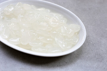 Sugar palm seed in syrup