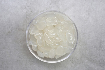 Sugar palm seed in syrup