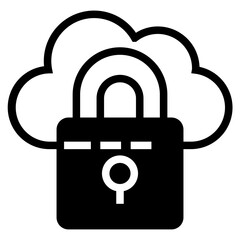 cloud security icon