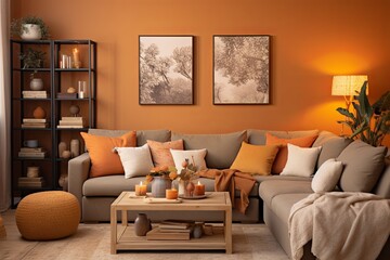 Earthy Warmth: Laid-back Living Room Decors with Welcoming Vibes