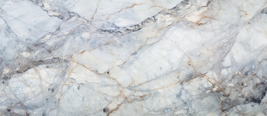 Detailed close-up view of a marble surface showcasing its intricate natural pattern and texture. Ideal for background use in product displays or montages.
