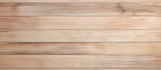 This close-up showcases a wooden wall with meticulously arranged planks, displaying the detailed texture and pattern of the beige wood.