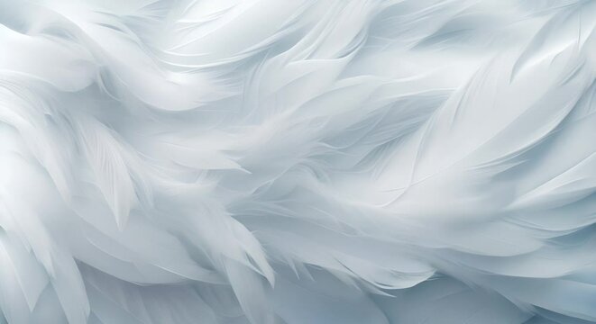 Soft feather texture, detail with surrounding space for copy