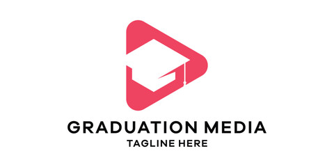 logo design for universities, education, multimedia, technology, logo design templates, symbols, creative ideas.