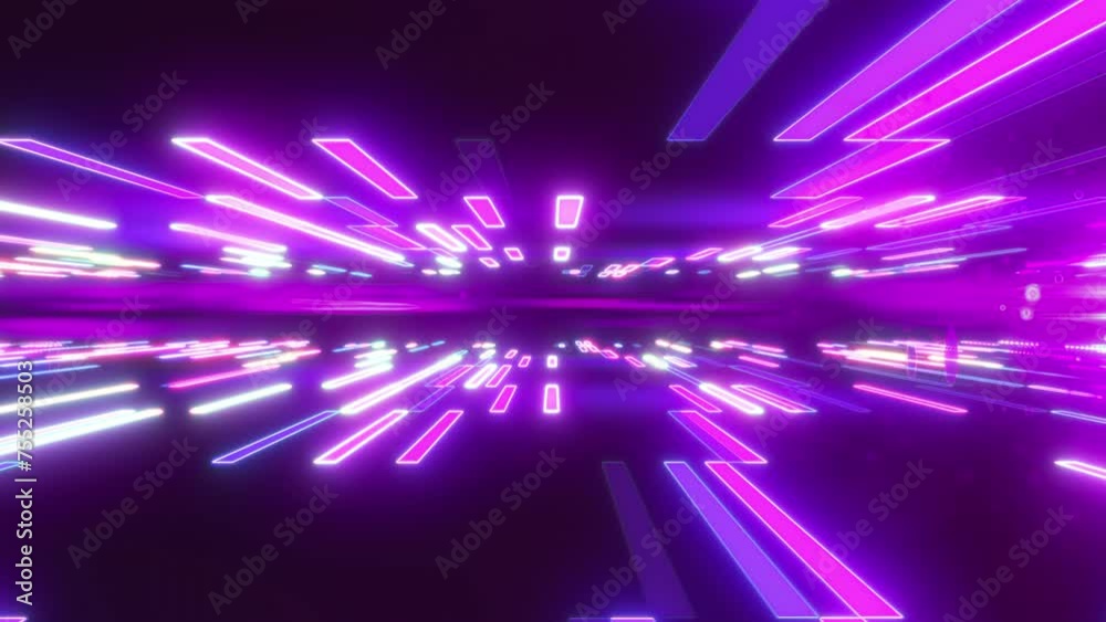Poster cyber technology data space. computer generated 3d render