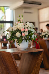 A bouquet is a collection of flowers in a creative arrangement, used widely in weddings, the...