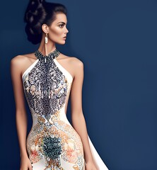 model posing. generative ai