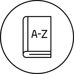 From A to Z Icon