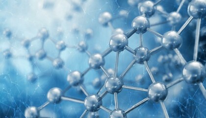 3d render of molecule