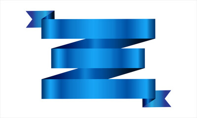Fototapeta premium Ribbon shape vector which can be used to support your design and of course it's free and the color can be changed according to your needs