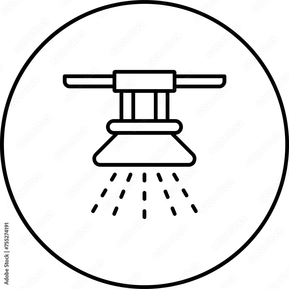 Poster Sprinkler Icon