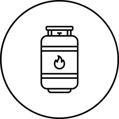 Gas Cylinder Icon