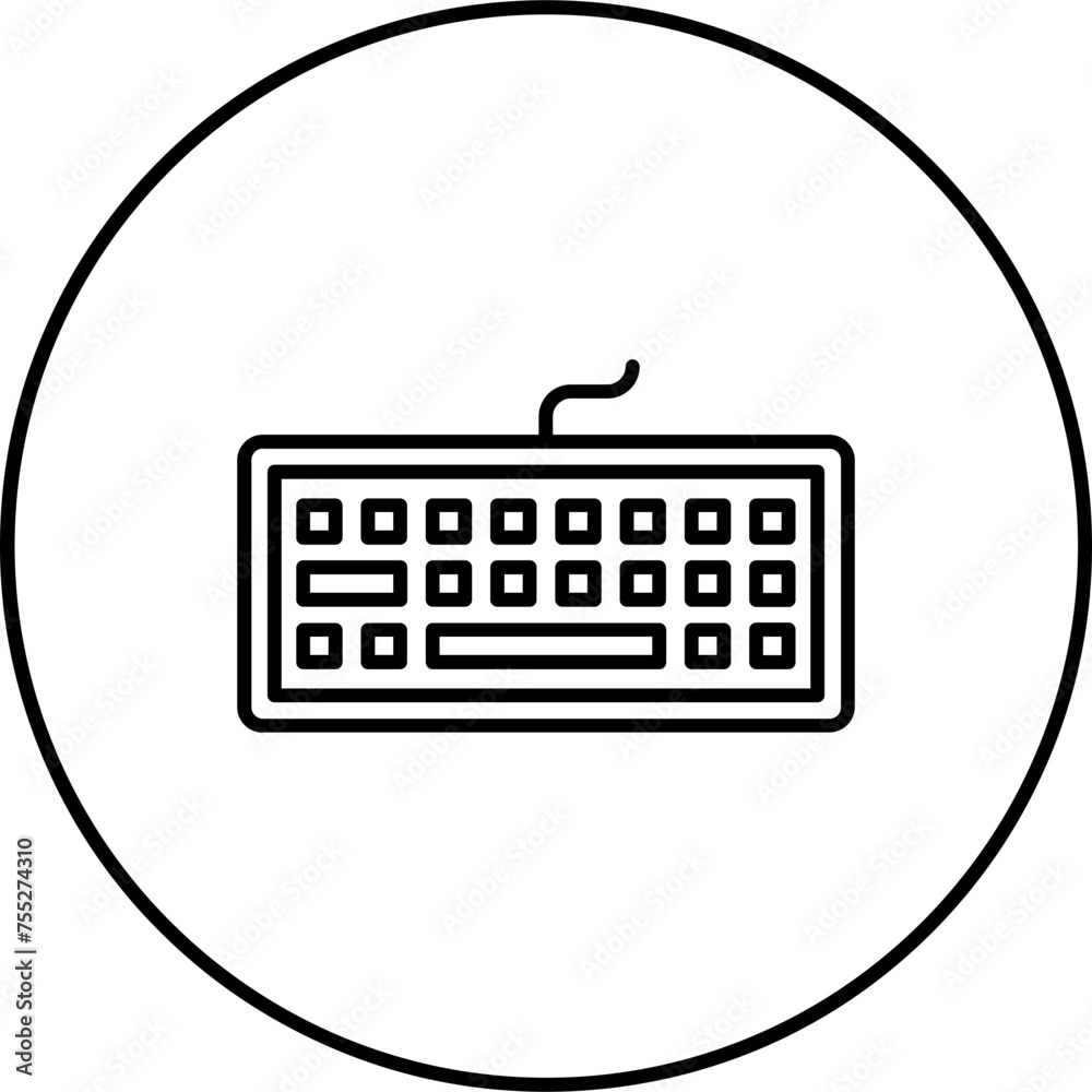 Sticker Keyboard Icon