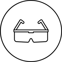 Safety Glasses Icon