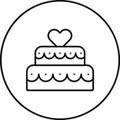 Wedding Cake Icon