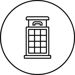 Telephone Booth Icon