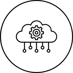 Cloud Computing Icon