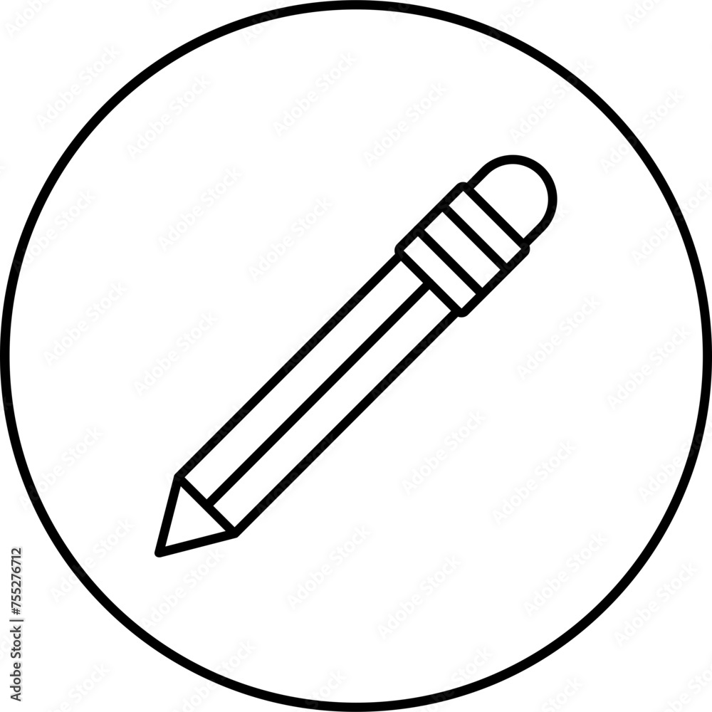 Sticker Pencil Icon