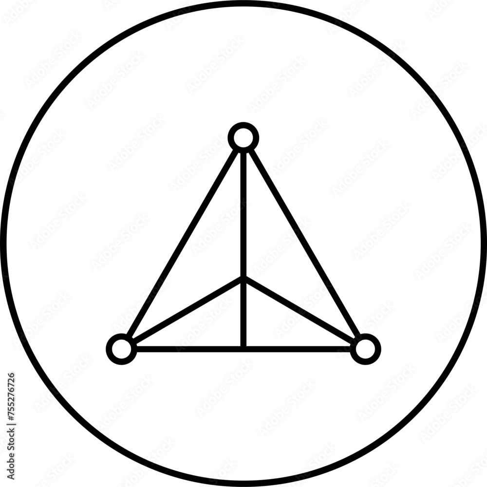 Poster Triangle Icon