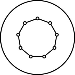 Nonagon Icon