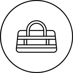Obraz premium Gym Bag Icon