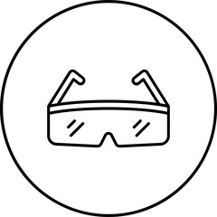 Safety Glasses Icon