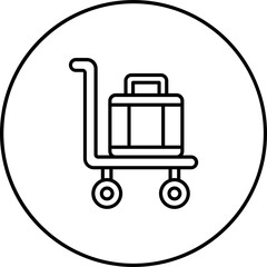 Airport cart Icon