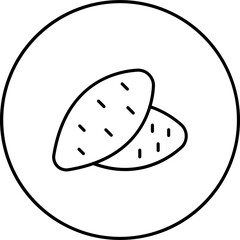 Sweet Potato Icon