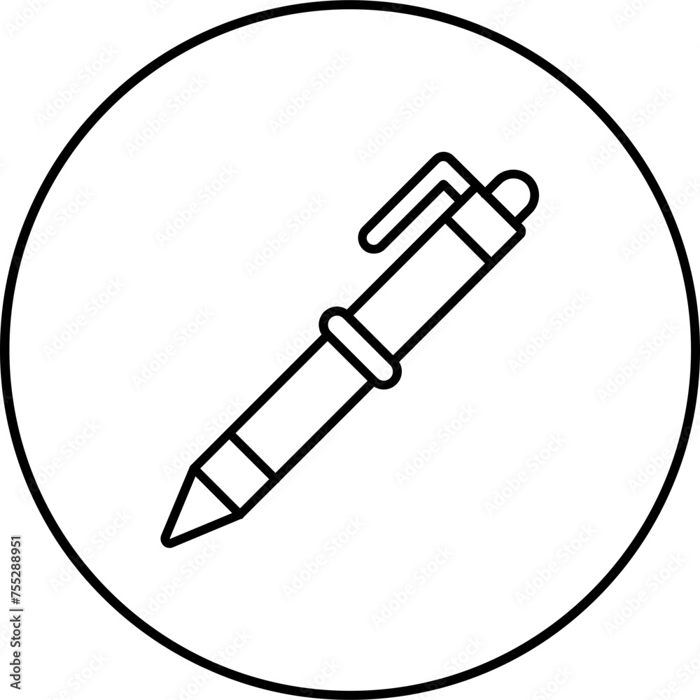 Wall mural Pen Icon