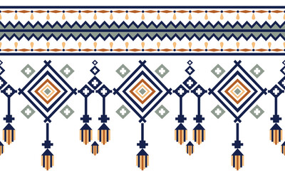 geometric ethnic oriental seamless pattern traditional, Aztec style abstract vector illustration, design for texture, fabric, clothing, wrapping, carpet, rug