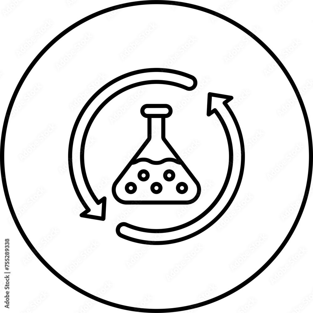 Canvas Prints Lab Process Icon